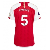 Billige Arsenal Thomas Partey #5 Hjemmebanetrøje Dame 2023-24 Kort ærmer