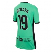 Billige Atletico Madrid Alvaro Morata #19 Tredje trøje Dame 2023-24 Kort ærmer