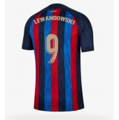 Billige Barcelona Robert Lewandowski #9 Hjemmebanetrøje 2022-23 Kort ærmer