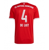 Billige Bayern Munich Matthijs de Ligt #4 Hjemmebanetrøje 2022-23 Kort ærmer