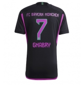 Billige Bayern Munich Serge Gnabry #7 Udebanetrøje 2023-24 Kort ærmer