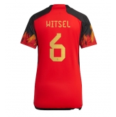 Billige Belgien Axel Witsel #6 Hjemmebanetrøje Dame VM 2022 Kort ærmer