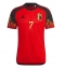 Billige Belgien Kevin De Bruyne #7 Hjemmebanetrøje VM 2022 Kort ærmer