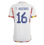 Billige Belgien Thorgan Hazard #16 Udebanetrøje VM 2022 Kort ærmer