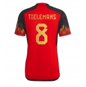 Billige Belgien Youri Tielemans #8 Hjemmebanetrøje VM 2022 Kort ærmer