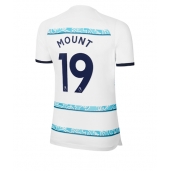 Billige Chelsea Mason Mount #19 Udebanetrøje Dame 2022-23 Kort ærmer