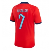 Billige England Jack Grealish #7 Udebanetrøje VM 2022 Kort ærmer