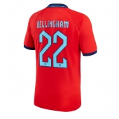 Billige England Jude Bellingham #22 Udebanetrøje VM 2022 Kort ærmer