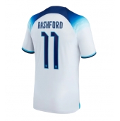 Billige England Marcus Rashford #11 Hjemmebanetrøje VM 2022 Kort ærmer