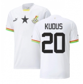 Billige Ghana Mohammed Kudus #20 Hjemmebanetrøje VM 2022 Kort ærmer