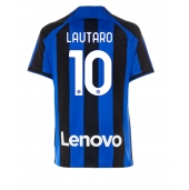 Billige Inter Milan Lautaro Martinez #10 Hjemmebanetrøje 2022-23 Kort ærmer