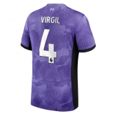 Billige Liverpool Virgil van Dijk #4 Tredje trøje 2023-24 Kort ærmer