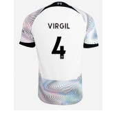 Billige Liverpool Virgil van Dijk #4 Udebanetrøje 2022-23 Kort ærmer