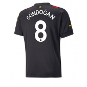 Billige Manchester City Ilkay Gundogan #8 Udebanetrøje 2022-23 Kort ærmer