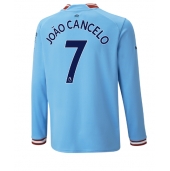 Billige Manchester City Joao Cancelo #7 Hjemmebanetrøje 2022-23 Lange ærmer