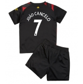 Billige Manchester City Joao Cancelo #7 Udebanetrøje Børn 2022-23 Kort ærmer (+ bukser)