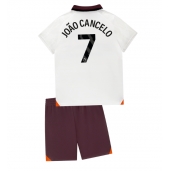 Billige Manchester City Joao Cancelo #7 Udebanetrøje Børn 2023-24 Kort ærmer (+ bukser)