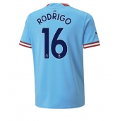 Billige Manchester City Rodri Hernandez #16 Hjemmebanetrøje 2022-23 Kort ærmer