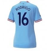 Billige Manchester City Rodri Hernandez #16 Hjemmebanetrøje Dame 2022-23 Kort ærmer