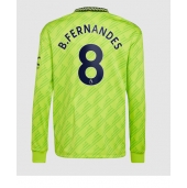 Billige Manchester United Bruno Fernandes #8 Tredje trøje 2022-23 Lange ærmer