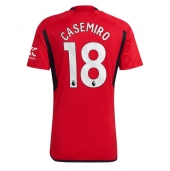 Billige Manchester United Casemiro #18 Hjemmebanetrøje 2023-24 Kort ærmer