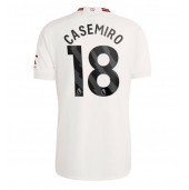 Billige Manchester United Casemiro #18 Tredje trøje 2023-24 Kort ærmer