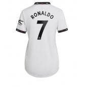 Billige Manchester United Cristiano Ronaldo #7 Udebanetrøje Dame 2022-23 Kort ærmer