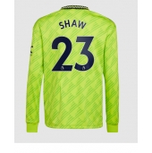 Billige Manchester United Luke Shaw #23 Tredje trøje 2022-23 Lange ærmer
