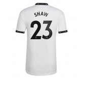 Billige Manchester United Luke Shaw #23 Udebanetrøje 2022-23 Kort ærmer