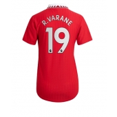 Billige Manchester United Raphael Varane #19 Hjemmebanetrøje Dame 2022-23 Kort ærmer