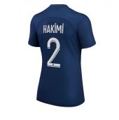 Billige Paris Saint-Germain Achraf Hakimi #2 Hjemmebanetrøje Dame 2022-23 Kort ærmer