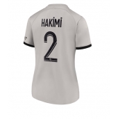 Billige Paris Saint-Germain Achraf Hakimi #2 Udebanetrøje Dame 2022-23 Kort ærmer