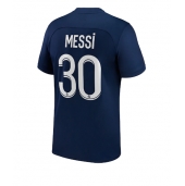 Billige Paris Saint-Germain Lionel Messi #30 Hjemmebanetrøje 2022-23 Kort ærmer