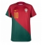 Billige Portugal Bernardo Silva #10 Hjemmebanetrøje VM 2022 Kort ærmer