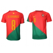 Billige Portugal Bruno Fernandes #8 Hjemmebanetrøje VM 2022 Kort ærmer