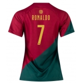 Billige Portugal Cristiano Ronaldo #7 Hjemmebanetrøje Dame VM 2022 Kort ærmer