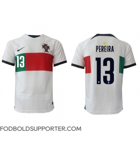 Billige Portugal Danilo Pereira #13 Udebanetrøje VM 2022 Kort ærmer