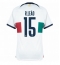 Billige Portugal Rafael Leao #15 Udebanetrøje VM 2022 Kort ærmer