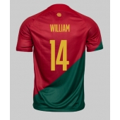 Billige Portugal William Carvalho #14 Hjemmebanetrøje VM 2022 Kort ærmer