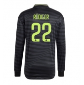 Billige Real Madrid Antonio Rudiger #22 Tredje trøje 2022-23 Lange ærmer