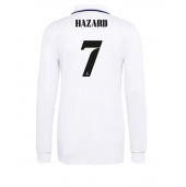 Billige Real Madrid Eden Hazard #7 Hjemmebanetrøje 2022-23 Lange ærmer