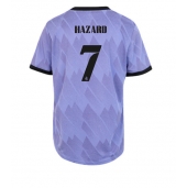 Billige Real Madrid Eden Hazard #7 Udebanetrøje Dame 2022-23 Kort ærmer