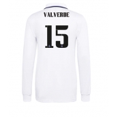 Billige Real Madrid Federico Valverde #15 Hjemmebanetrøje 2022-23 Lange ærmer