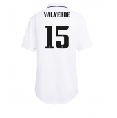 Billige Real Madrid Federico Valverde #15 Hjemmebanetrøje Dame 2022-23 Kort ærmer
