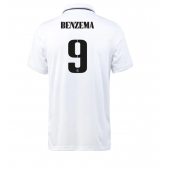 Billige Real Madrid Karim Benzema #9 Hjemmebanetrøje 2022-23 Kort ærmer