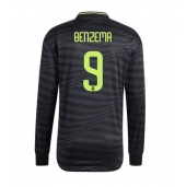 Billige Real Madrid Karim Benzema #9 Tredje trøje 2022-23 Lange ærmer