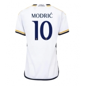 Billige Real Madrid Luka Modric #10 Hjemmebanetrøje Dame 2023-24 Kort ærmer