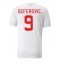 Billige Schweiz Haris Seferovic #9 Udebanetrøje VM 2022 Kort ærmer
