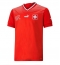 Billige Schweiz Hjemmebanetrøje VM 2022 Kort ærmer