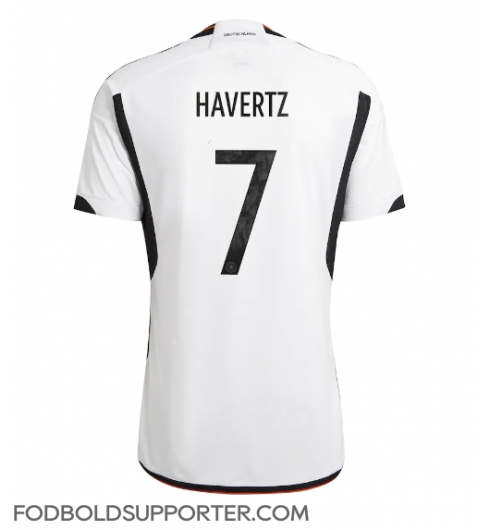 Billige Tyskland Kai Havertz #7 Hjemmebanetrøje VM 2022 Kort ærmer